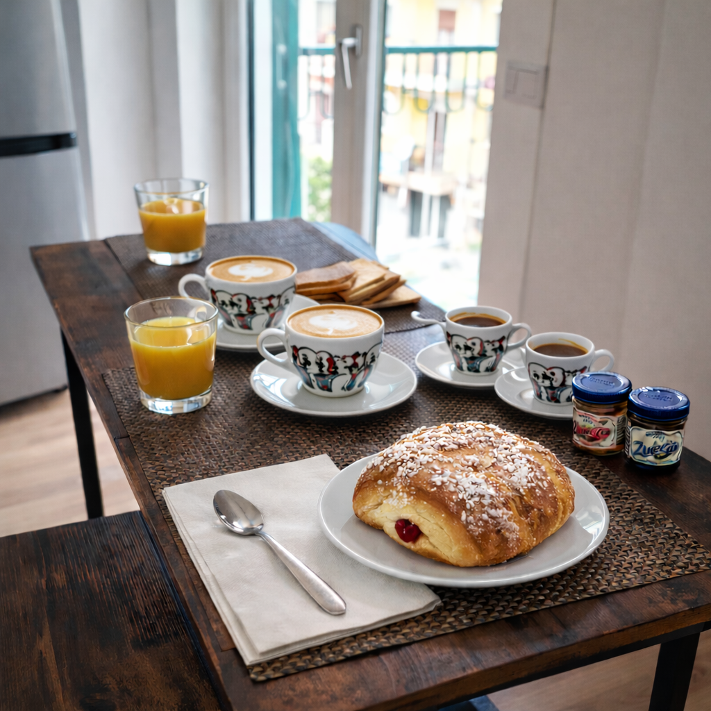 Colazione all’italiana con Polacca Aversana